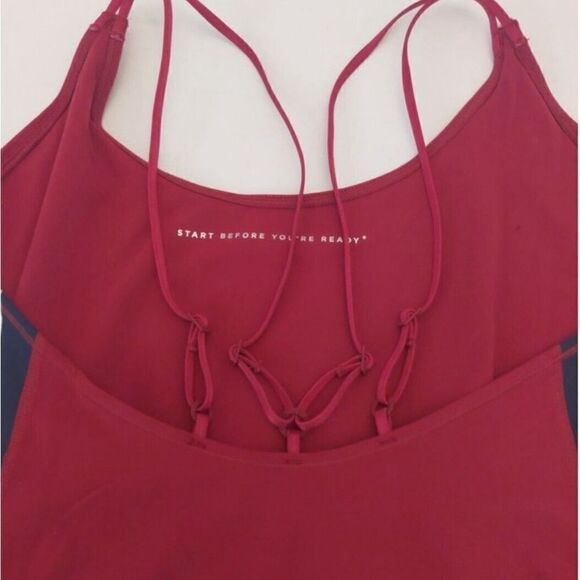 NWat FourLaps Women’s Elevate Deep Red Workout Jumpsuit One Piece Gym Wear - XL - Picture 3 of 14